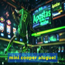 mini cooper aluguel